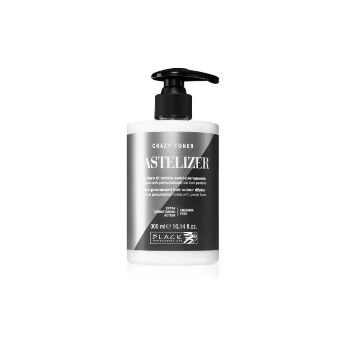 Professional Line Crazy Toner Black Hair Color 300 Ml