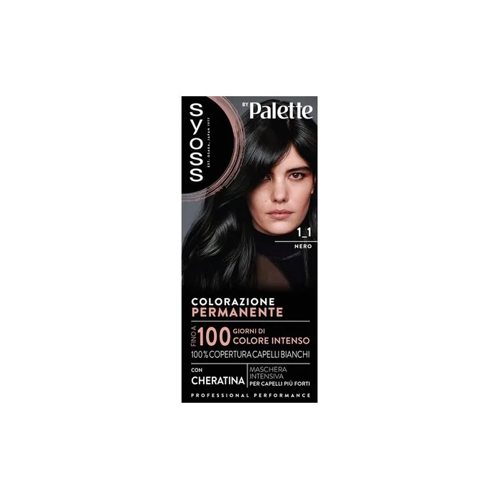 Syoss Syoss Palette 11 Black Hair Color