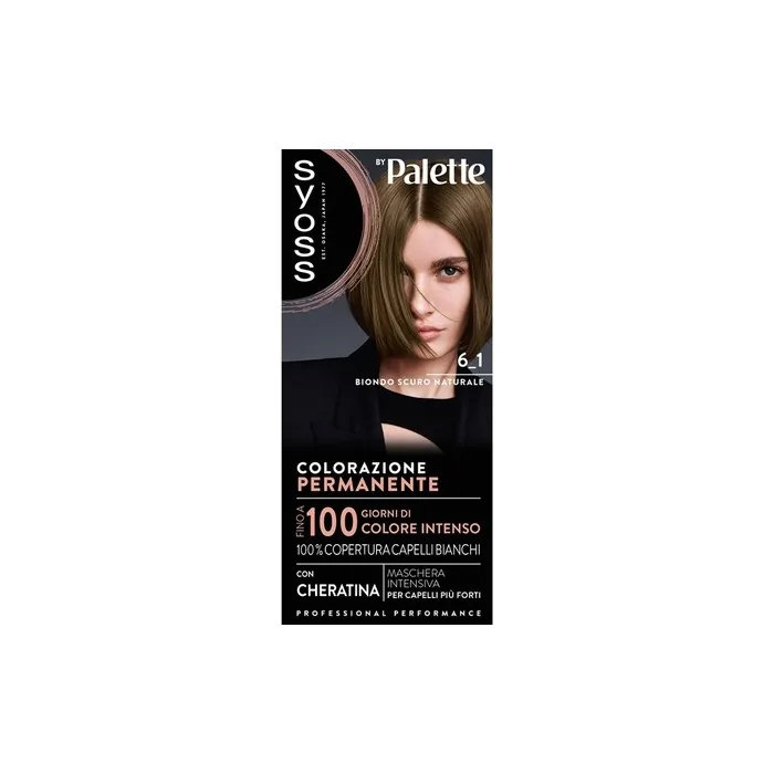 Syoss Palette 61 Dark Natural Blonde Hair Color