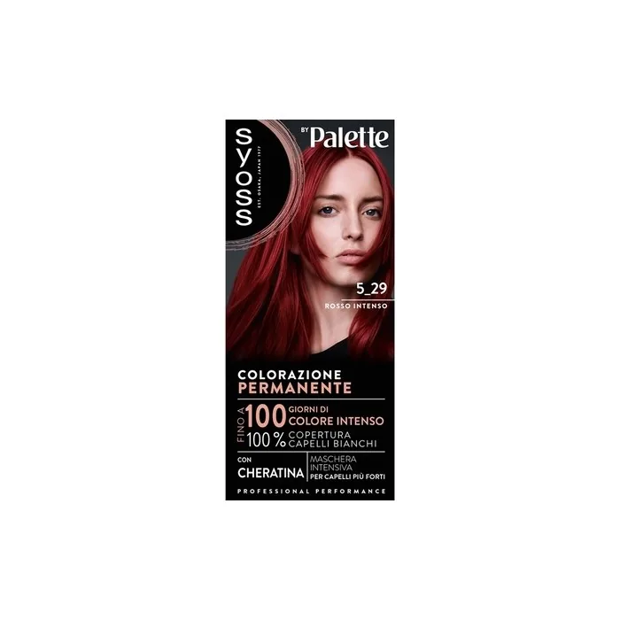 Syoss Intense Red Hair Color Palette 529 By Syoss