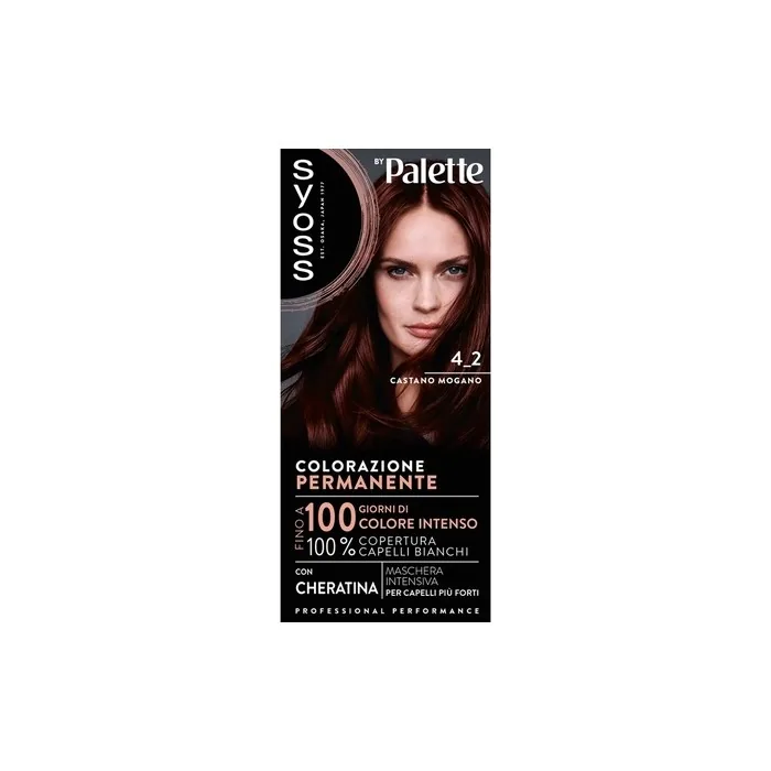 Syoss Palette 42 Chestnut Mahogany Hair Color