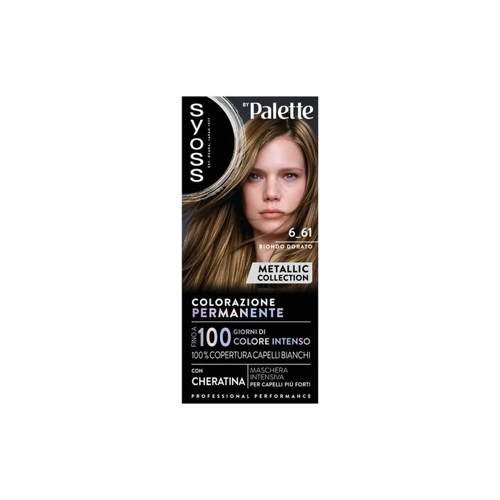 Syoss Syoss Palette Metallic 661 Golden Blonde Hair Color
