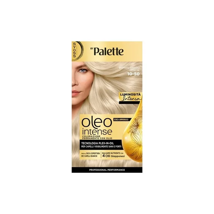Syoss Palette Oleo Intense 1050 Light Ash Blonde Hair Color