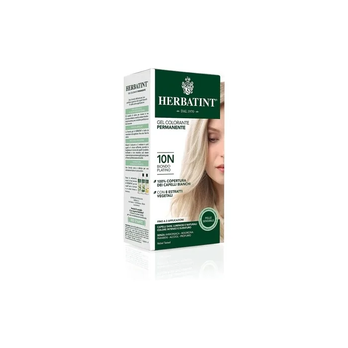 Novavis Platinum Blonde Permanent Herbal Hair Colour Gel 135ml