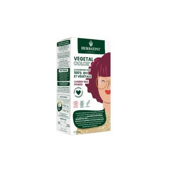 Herbatint Vegetal Color Bio Cherry Red Organic Hair Dye 100g