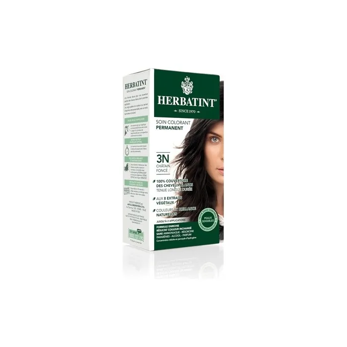 Herbatint Permanent Color Care 150ml 3N Dark Brown