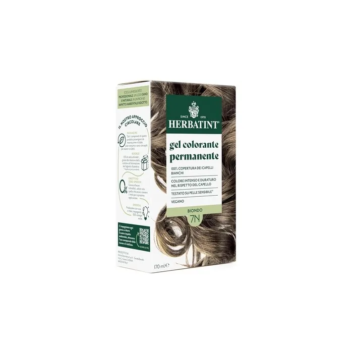 Herbatint Permanent Hair Color Gel 7n Blonde 170ml