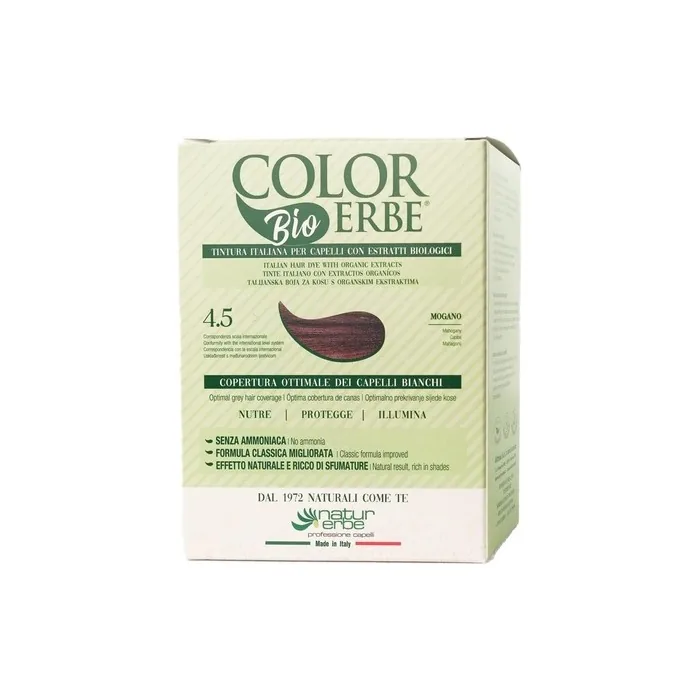 Organic Herbal Colour Dye Mahogany 45
