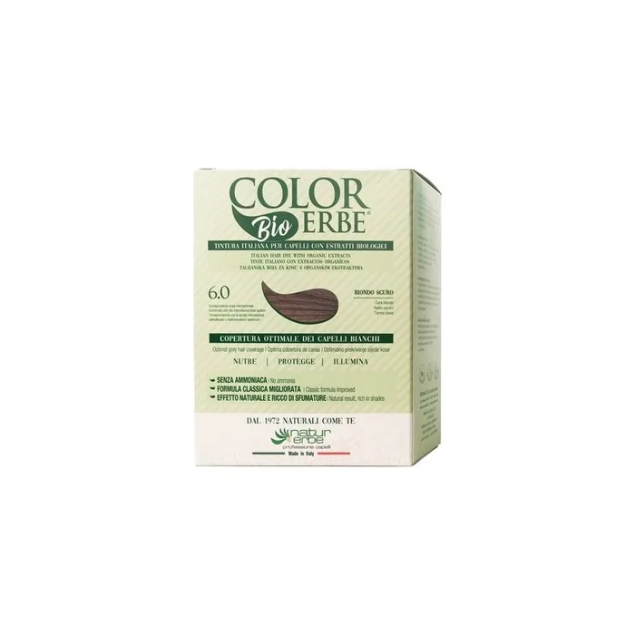 Colorerbe Permanent Color With Extra Bio Dark Blonde 60