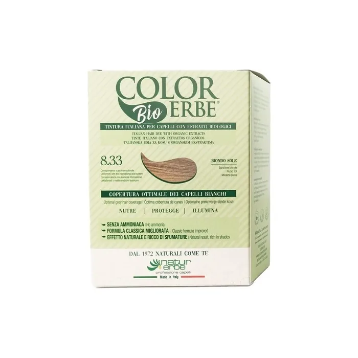 Organic Herbal Colour Dye Sun Blonde 833