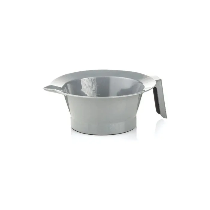 Beauty Coiffure Graduated Bowl with Gray Non-Slip Rubber Spout