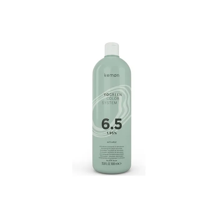 Kemon Yo Green Developer 6.5 Volume 1.95% Cream Activator 33.8oz 1000ml