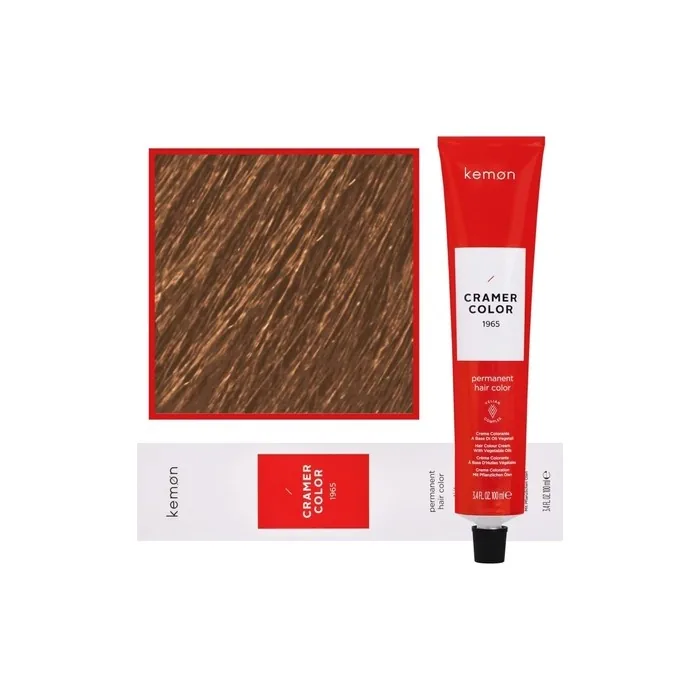 Kemon Cramer Color Hair Dye Light Golden Mahogany Blonde 100ml