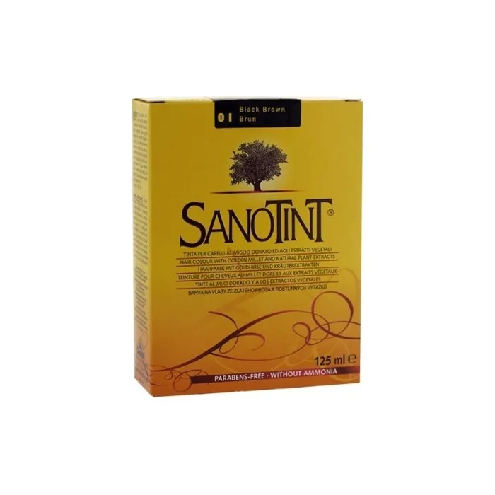 Sanotint 4% PPD No Ammonia Dark Brown Hair Dye