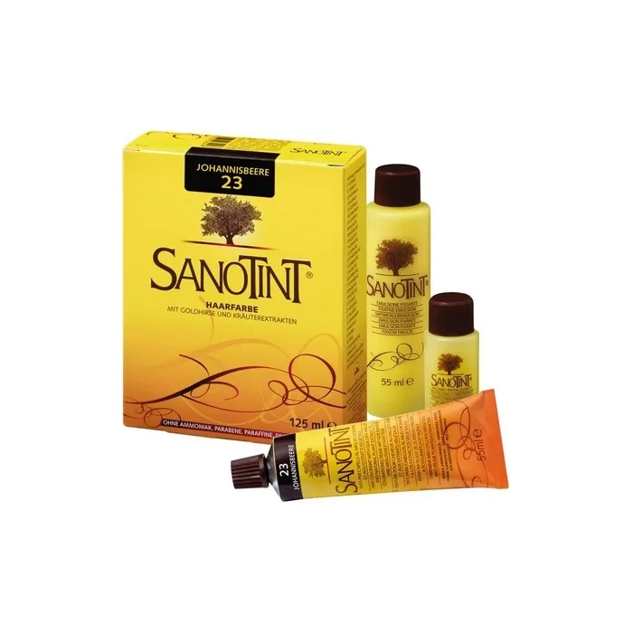 Sanotint 4% PPD No Ammonia Current Hair Dye 23 Groseille