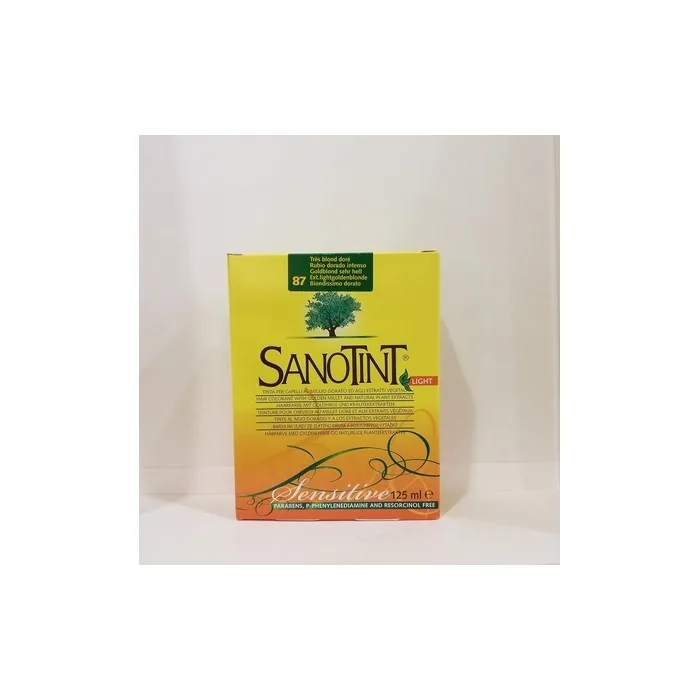 Sanotint PPD & Ammonia Free Golden Blonde 87 Sensitive Extra Light Golden Blonde