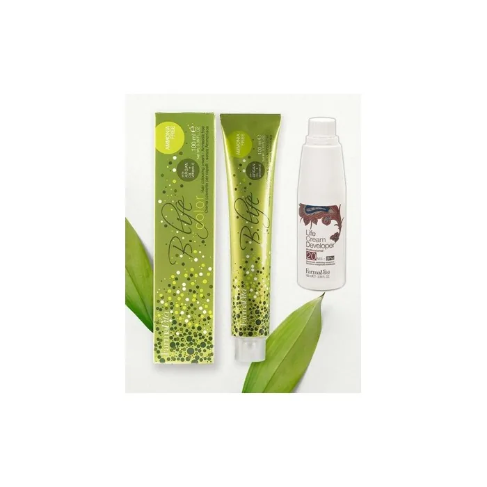 FARMAVITA B.LIFE COLOR PLUS + OXIDANT Ammonia-Free Hair Color 100ml Salon Supplies