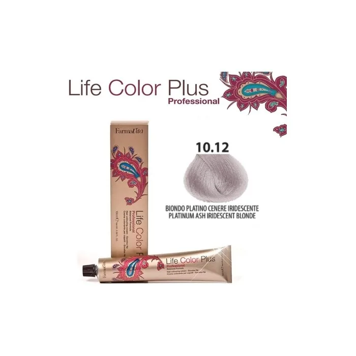 FarmaVita Life Color Plus Hair Color 100ml 10.12 Platinum Ash Iris