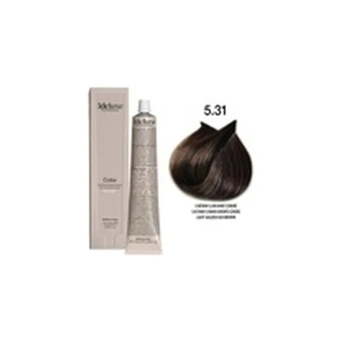 3deluxe Hairdressing Hair Dye Light Golden Ash Brown 531 100ml