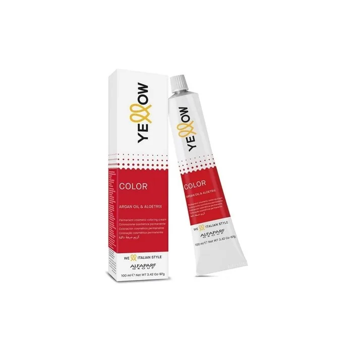 Alfaparf Group Permanent Cosmetic Color 5.66S Light Brown Red Super Intensive with Argan Oil & Aloetrix 100ml
