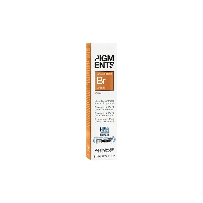 Alfaparf Milano Pigments Color Bronze 8ml - Pack of 6