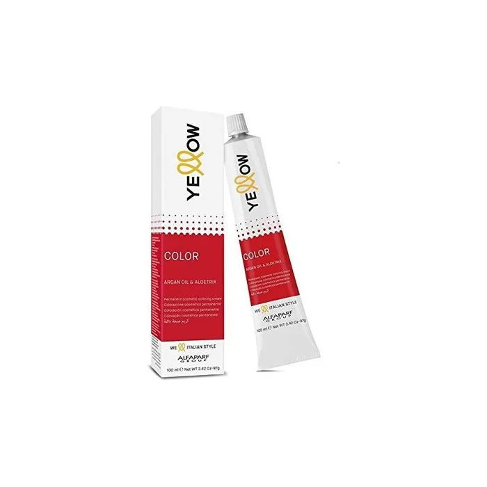 Alfaparf Permanent Hair Color 100ml 711 Medium Blonde Intense Ash Yellow Color Argan Oil