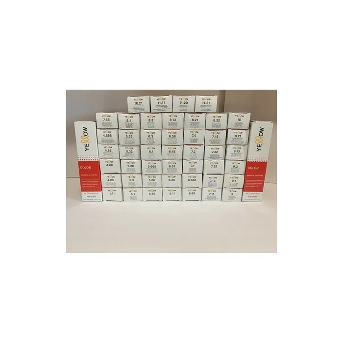 Yellow Alfaparf Permanent Hair Color Cream With Argan Oil 34 Oz