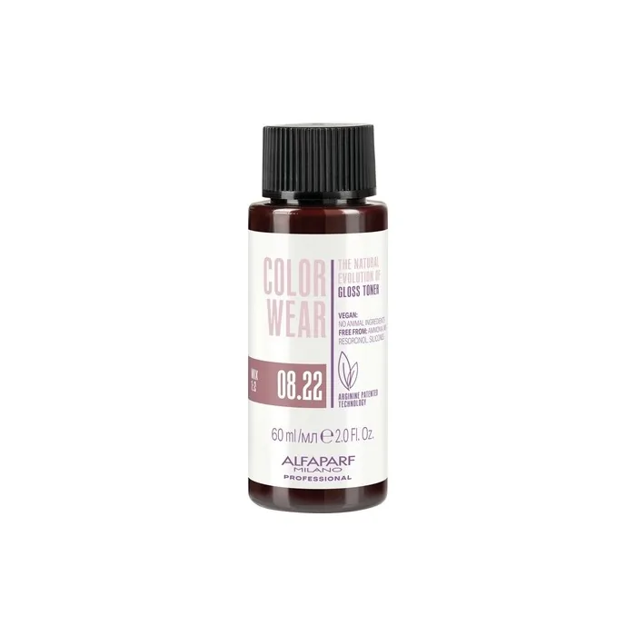 Alfaparf Milano Color Wear Gloss Toner 08.22 60ml