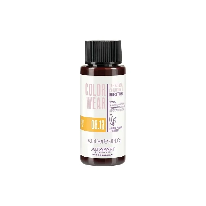 Alfaparf Milano Color Wear Gloss Toner 08.13 60ml