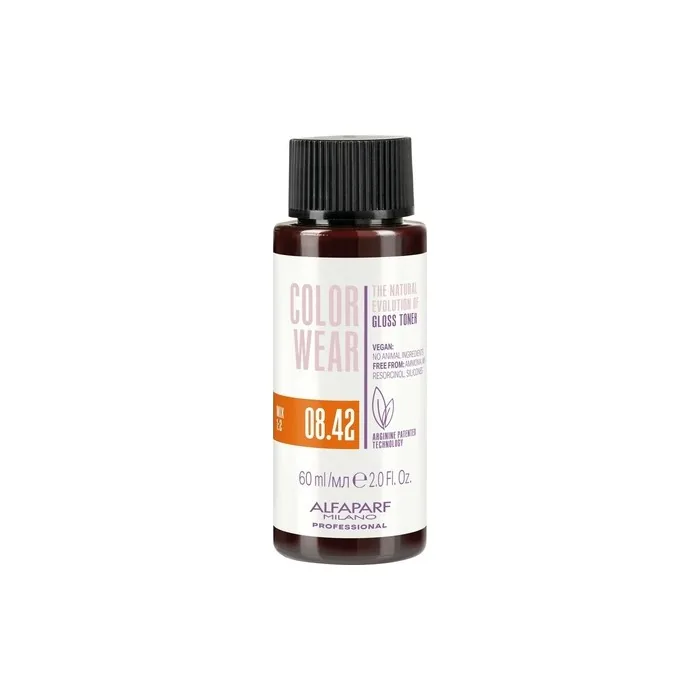 Alfaparf Milano Color Wear Gloss Toner 08.42 60ml