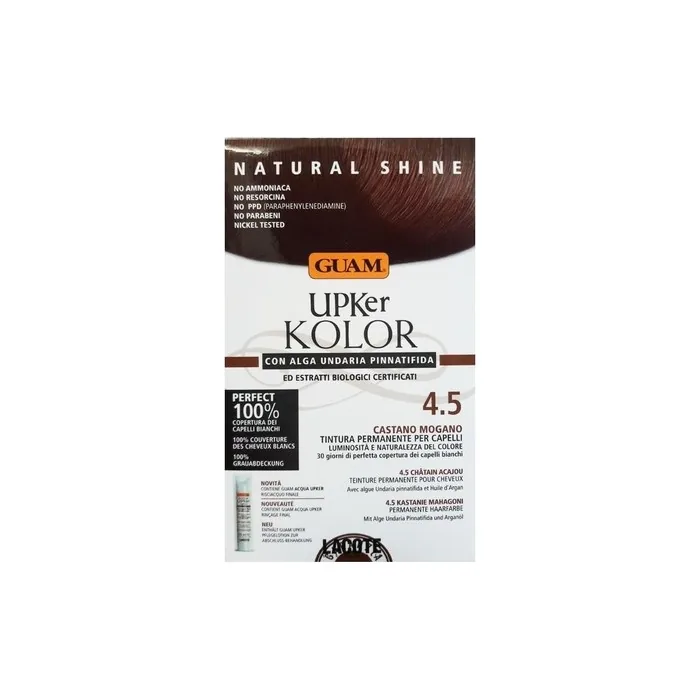 Guam Upker Kolor Natural Permanent Hair Colour with Undaria Seaweed and Organic Ingredients