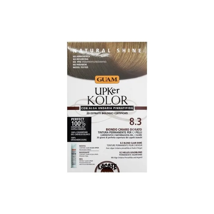 Guam Upker Kolor Natural Permanent Dye with Undaria Alga and Organic Extracts