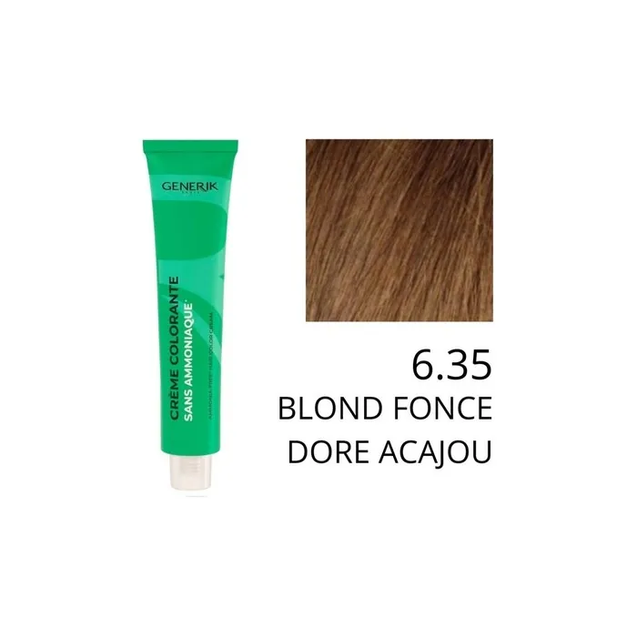 Generik Ammoniafree Hair Color 635 Dark Golden Mahogany Blonde
