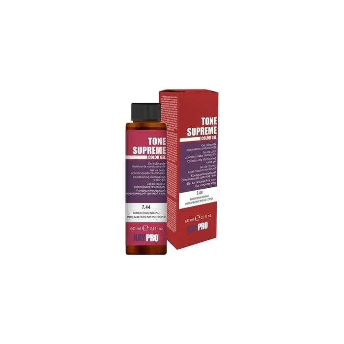 Kay Pro Tone Supreme Color Gel 7.44 Medium Blonde Intense Copper 60ml