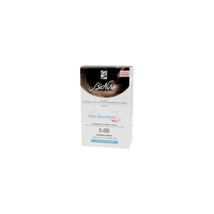 Bionike Shine On High Sensitivity Plus Hair Coloring Treatment 500 Light Brown