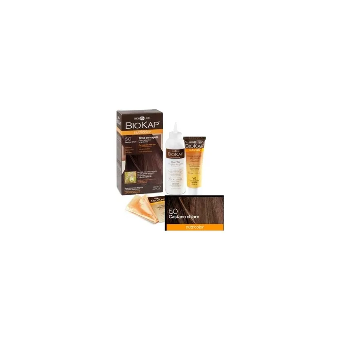 Biokap Hair Dye 50 Light Chestnut 140 Ml