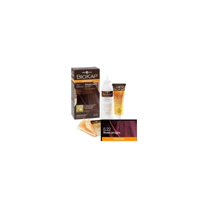 Biokap Hair Dye 522 Plum Red 140 Ml