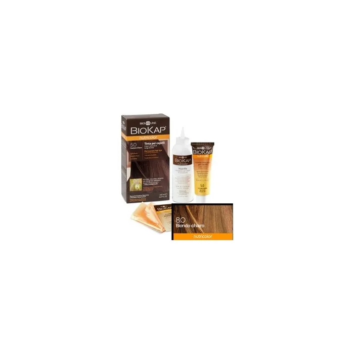 Biokap Hair Dye 80 Light Blonde 140 Milliliters