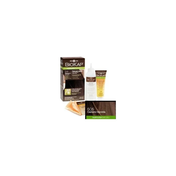 Biokap Hair Dye 505 Delicate Hazelnut 140