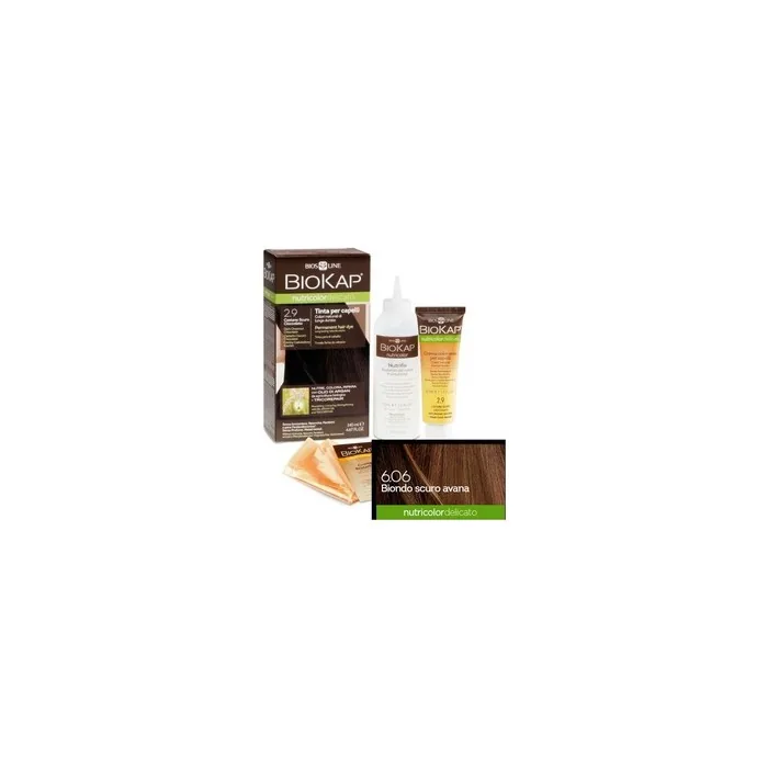 Biokap Hair Dye 606 Delicate Dark Havana 140ml
