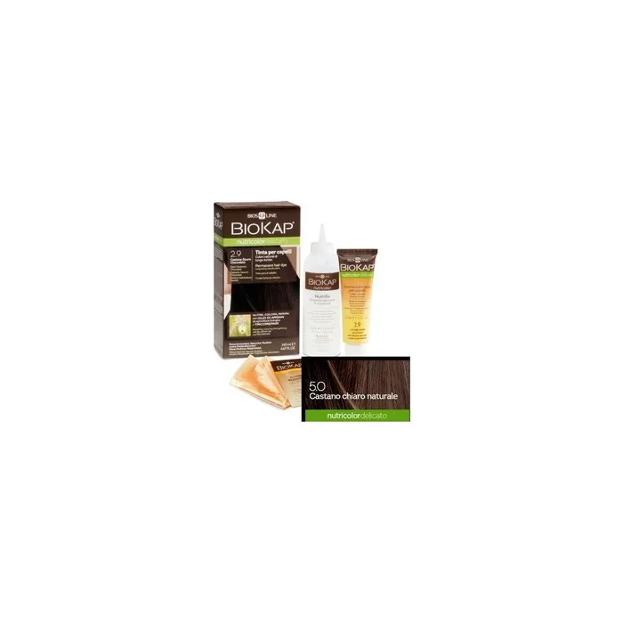 Bios Line Biokap Biokap Nutricolor Del 50 Light Chestnut Natural 140ml