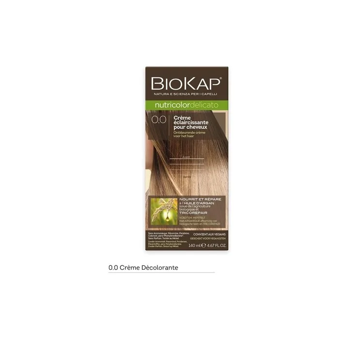 Biokap Nutricolor Delicato Hair Lightening Cream 0.0 140ml