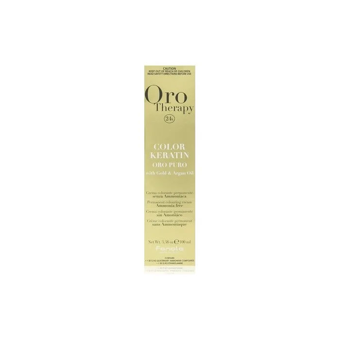 Fanola Oro Therapy Color Keratin Puro 6.0 Dark Blonde 100ml