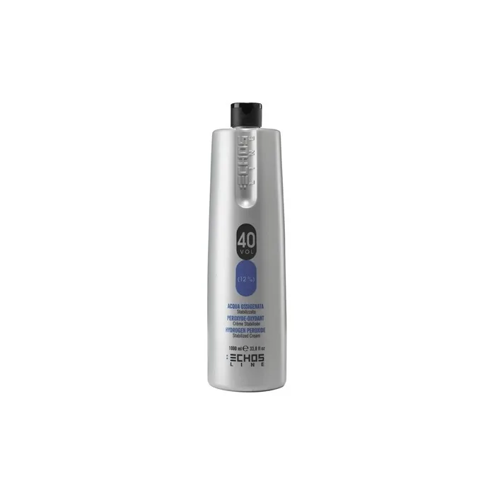 Echosline 40 Vol. 12% Oxydation Emulsion 1000ml for Hair Care and Coloring