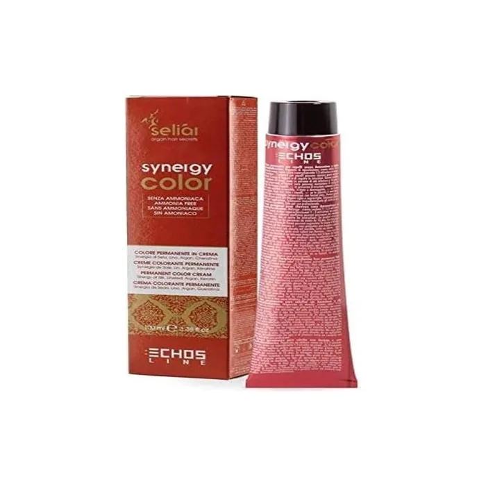 ECHOSLINE Seliàr Synergy Color Ammonia-Free Cream Color for Blonde Brown Hair 7.7