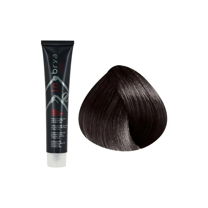 Professional Permanent Ash Hair Colour Dye 5/1 Light Chestnut