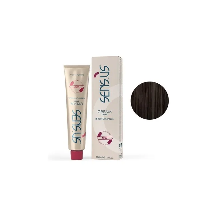 Sensus M3K Permanent Hair Color 4.03 Warm Brown 100ml
