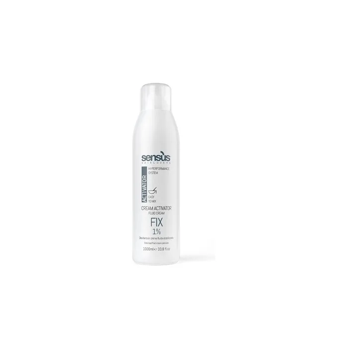 Sensus Cream Activator Fix 1% Oxidant In Stabilized Fluid Cream
