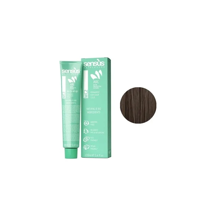 Sensus 624 Dark Cold Brown Blonde Hair Color 100ml