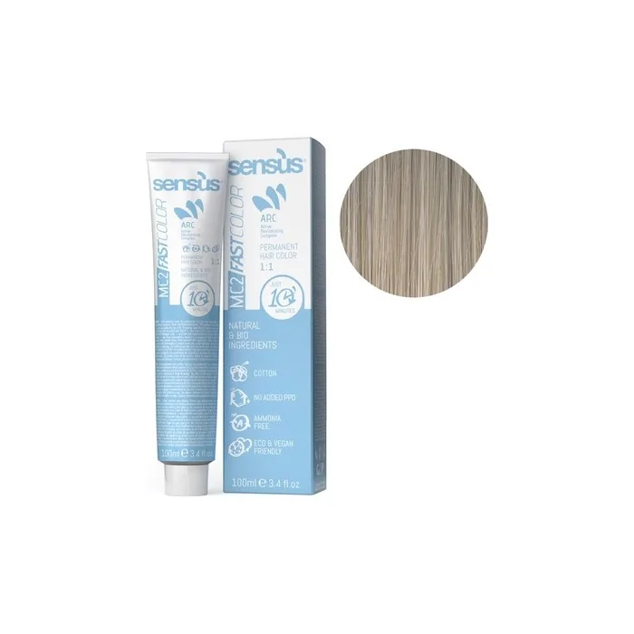 Sensus 10.0 Platinum Blonde Hair Color 100ml